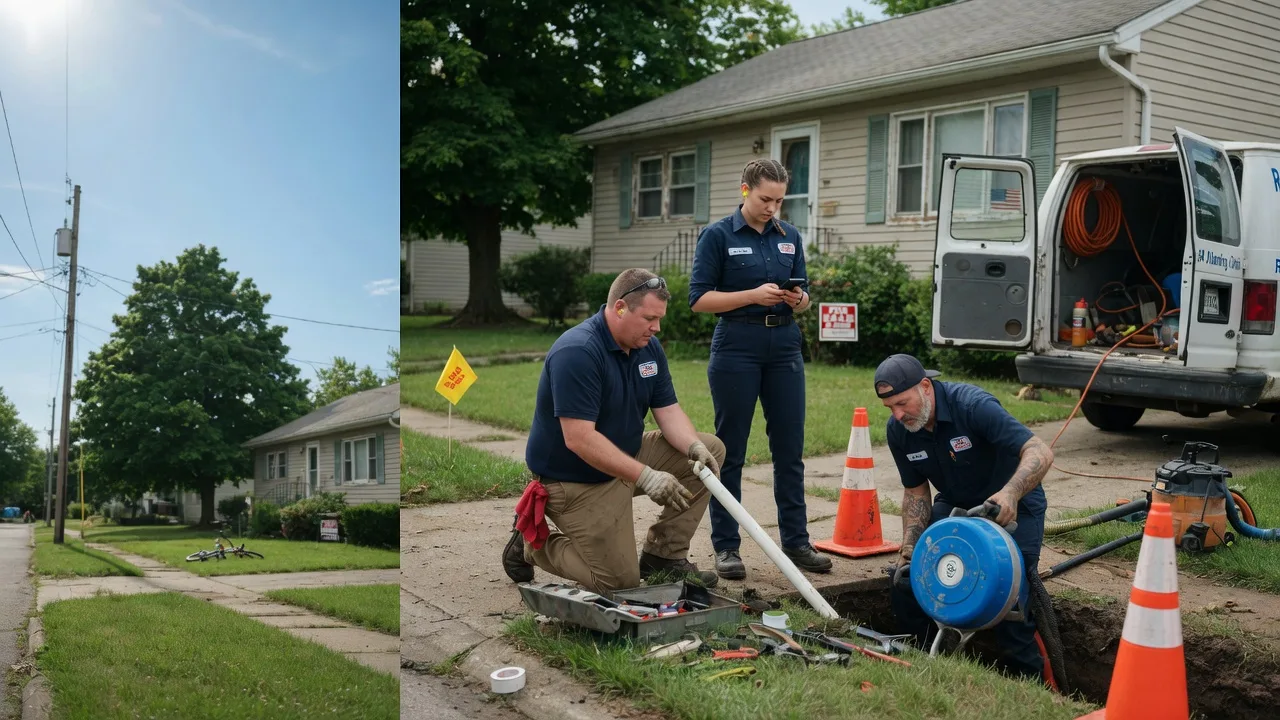 Sewer Line Repair in Alum Bridge, WV near me